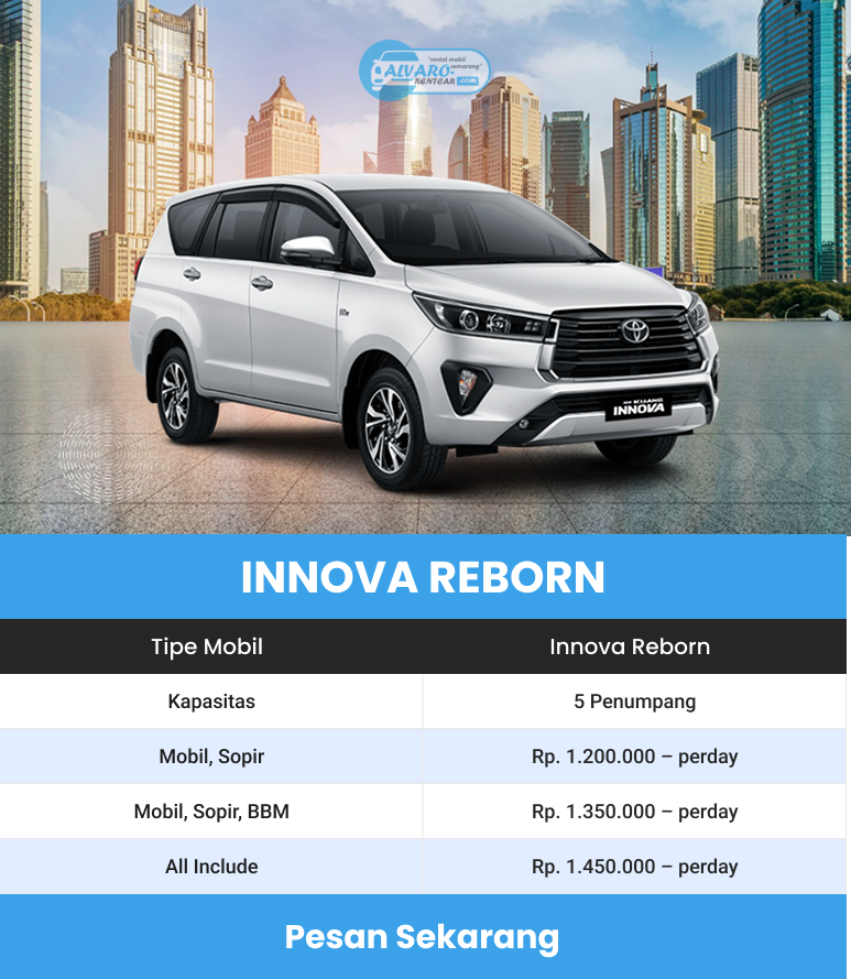 rental mobil jakarta reborn