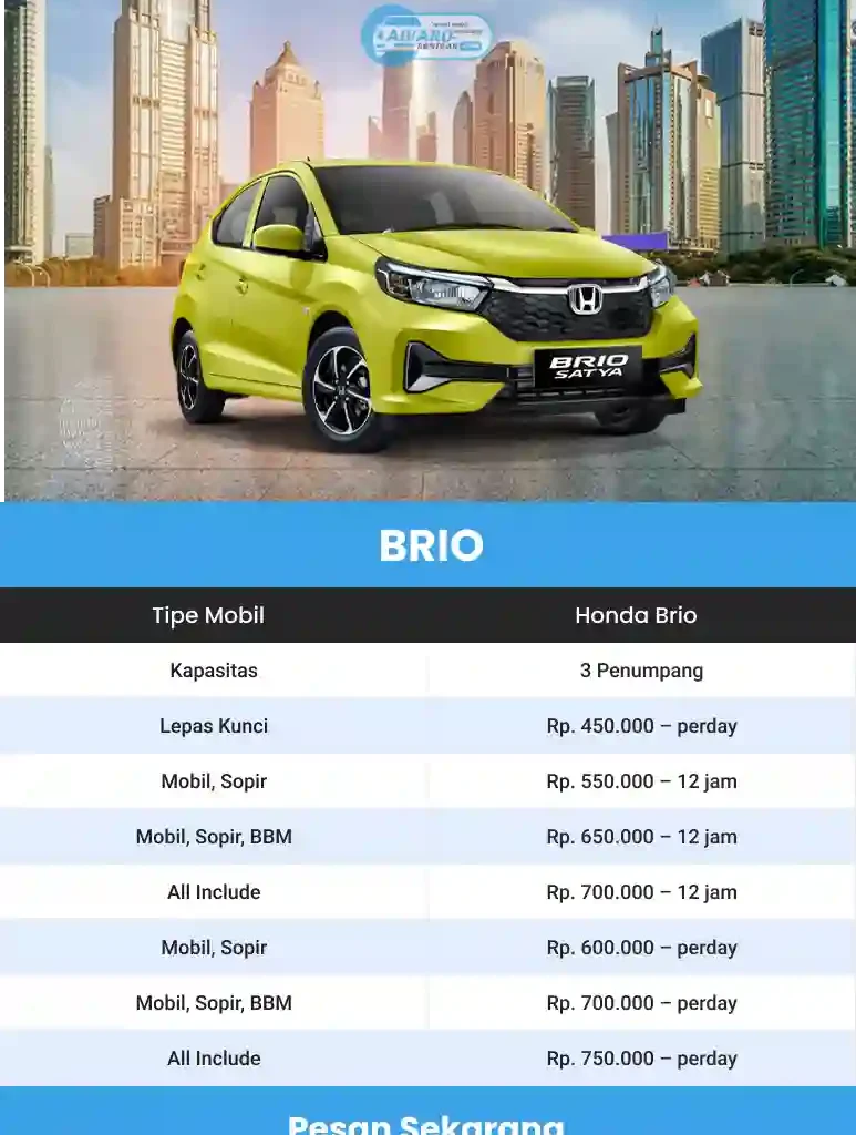 sewa mobil Madiun