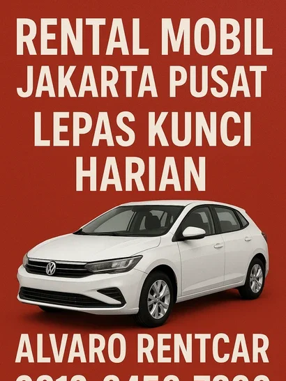 rental mobil jakarta pusat lepas kunci harian
